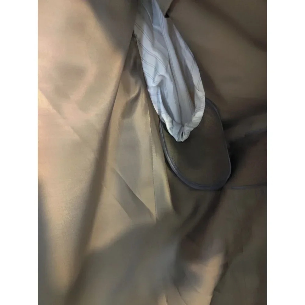 Zandello men's jacket 44R Light Brown brown/Beige Sports Coat Blazer 4 Button